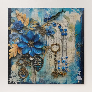 Antique Junk Paper Puzzle