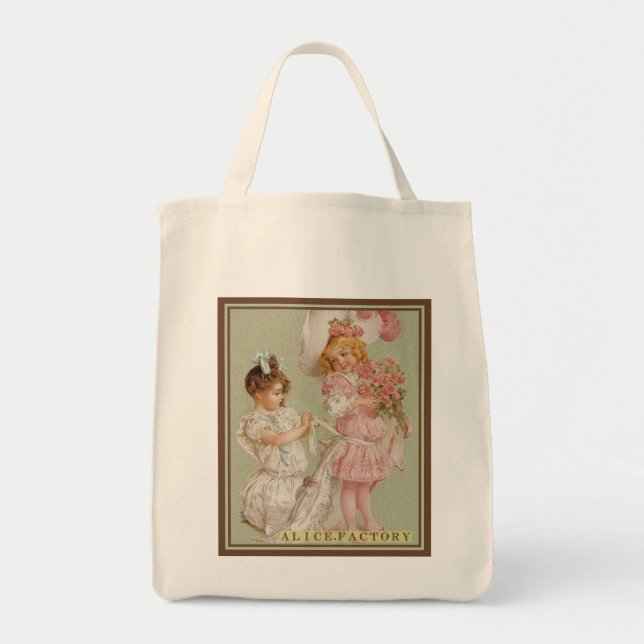 Antique Kids 0100 Tote Bag (Front)