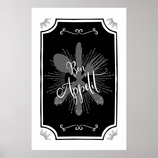 Antique Kitchen Sign – Bon Appetit (Front)