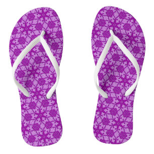 Antique lace - amethyst purple thongs