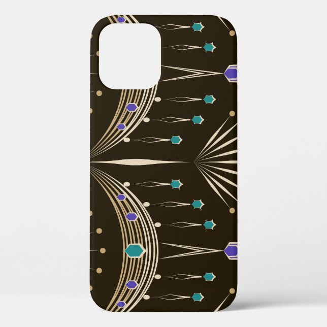 Antique lace, geometric seamless pattern. Case-Mate iPhone case (Back)