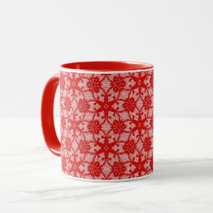 Antique Lace - Lipstick Red Mug