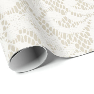 Antique Lace Wrapping Paper