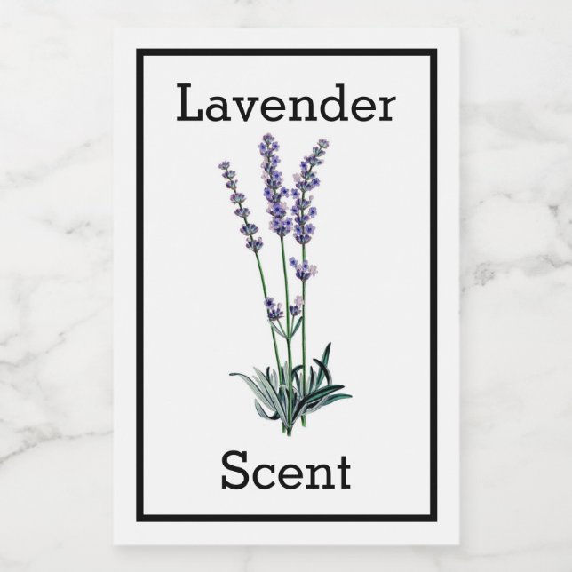 Antique Lavender Label (Single Label)