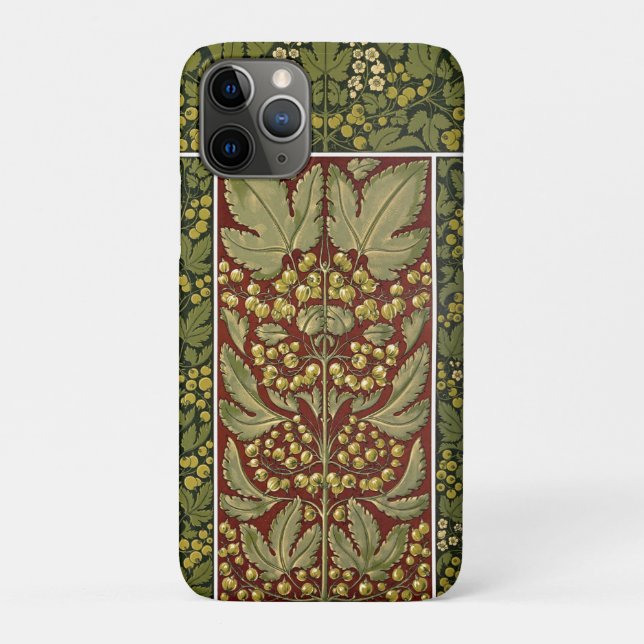 Antique Leaf Pattern iPhone / iPad case (Back)