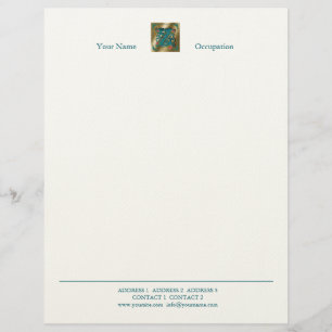 Antique Letter Z - Letterhead