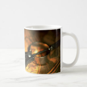 Antique Map & Compass Coffee Mug