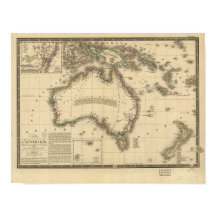 Antique Map of Australia 1826