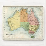 Antique map of Australia Mouse Pad<br><div class="desc">Antique map of Australia,  1864.</div>