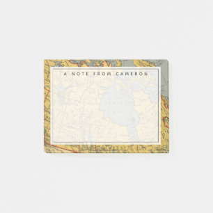 Antique Map of Canada Post-it Notes