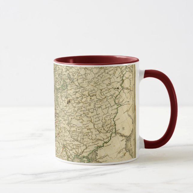 Antique Map of Europe Mug (Right)