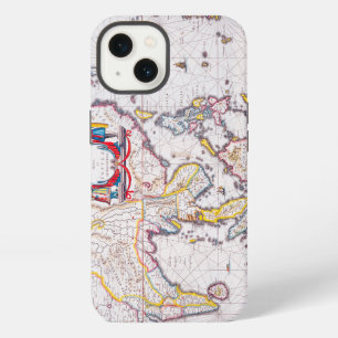 Antique Map of India From 1650 iPhone 13 Case