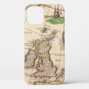 Antique Map of United Kingdom Case-Mate iPhone Cas 12 Case