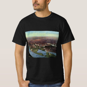 Antique Map of Washington DC and the Potomac River T-Shirt