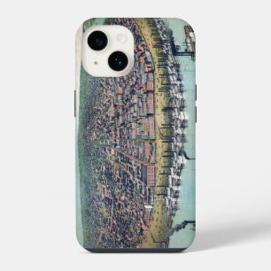 Antique Map Saint Louis Missouri Mississippi River iPhone 14 Case