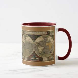 Antique Map Series Mug