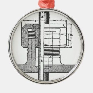 Antique Mechanical Tool Engineer Metal Tree Decoration