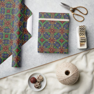 Antique Mediaeval Celtic Knots Wrapping Paper