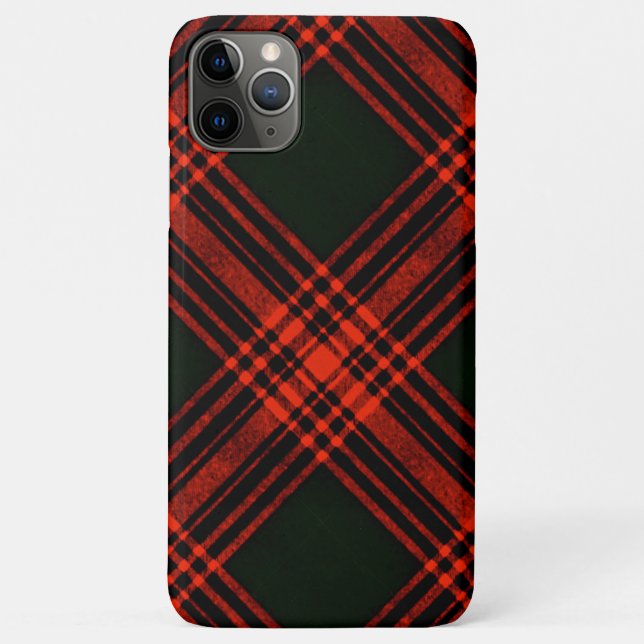 Antique Menzies Hunting Tartan Plaid Pattern Case-Mate iPhone Case (Back)