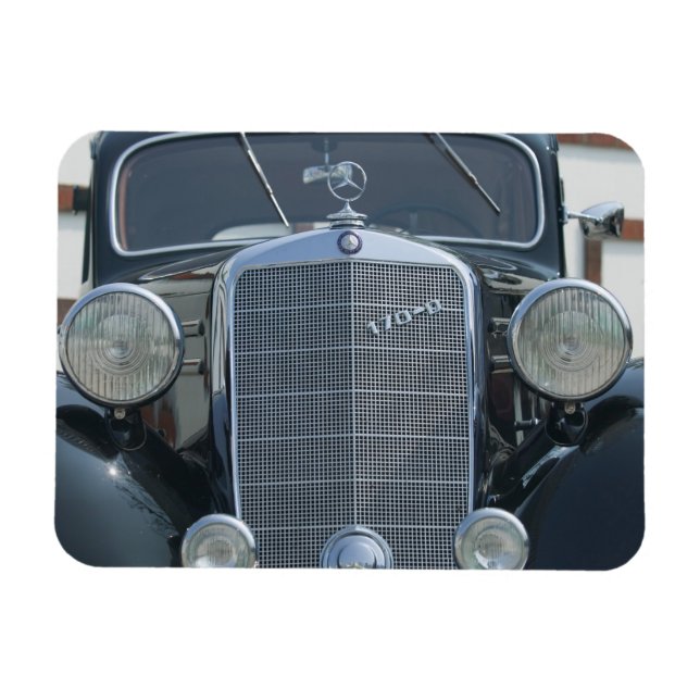 antique mercedes 2 magnet (Horizontal)