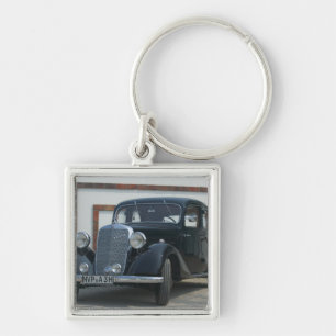 antique mercedes 3 key ring