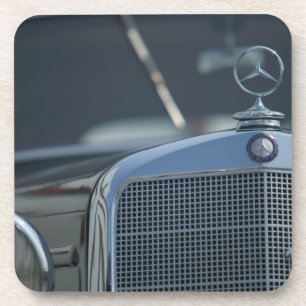 antique mercedes 4 coaster