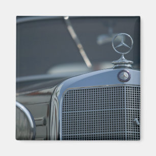 antique mercedes 4 magnet