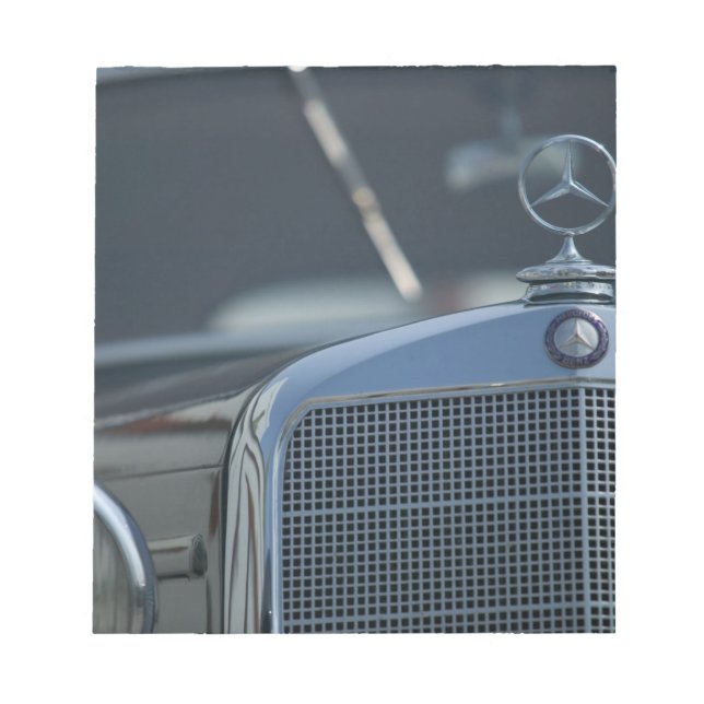 antique mercedes 4 notepad (Front)