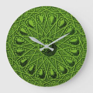 antique Middle Eastern motif Large Clock