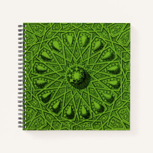 antique Middle Eastern motif Notebook