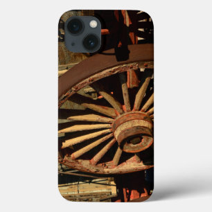 Antique mule train wagon iPhone 13 case