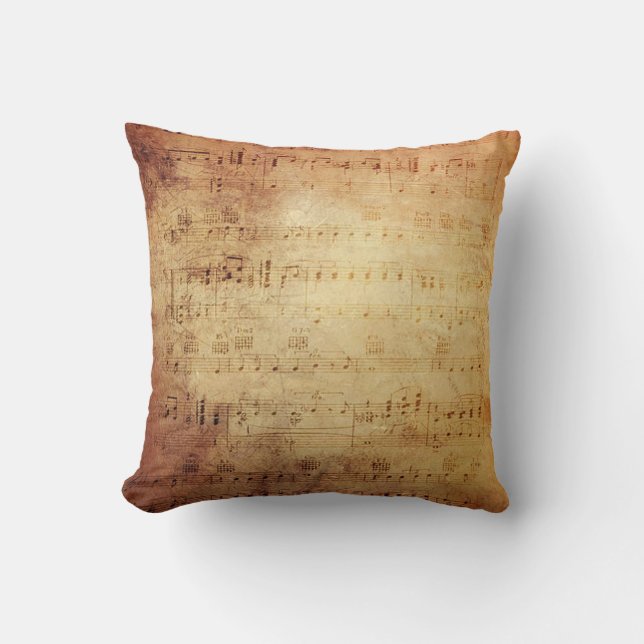 Antique Music Cushion (Front)