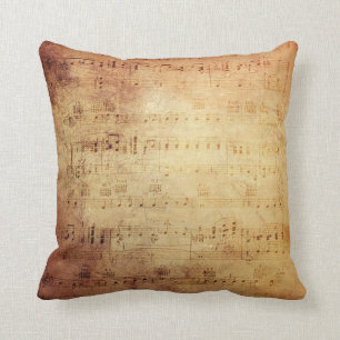 Antique Music Cushion