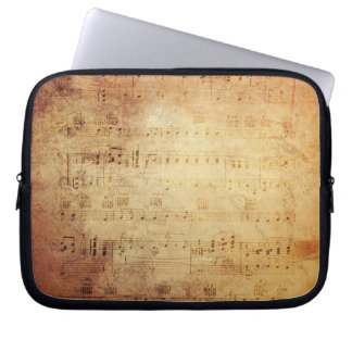 Antique Music Laptop Sleeve