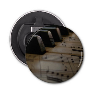 Antique Music Piano Keys Bottle Opener