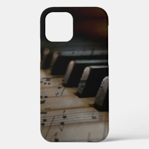 Antique Music Piano Keys iPhone 12 Case