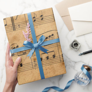 Antique Music  Wrapping Paper