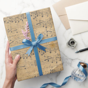Antique Music  Wrapping Paper