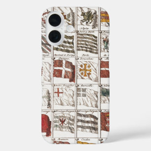 Antique Nautical Flags of the World Poster iPhone 16 Case