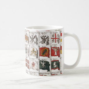 Antique Nautical Flags of the World Poster Coffee Mug