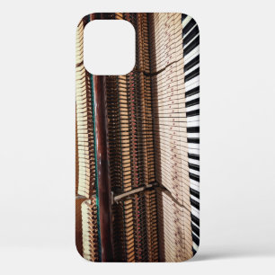 Antique Old Concert Piano Photo iPhone 12 Case