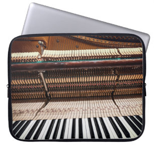 Antique Old Concert Piano Photo Laptop Sleeve
