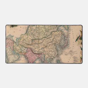 Antique Old Map Inspired (11) Desk Mat