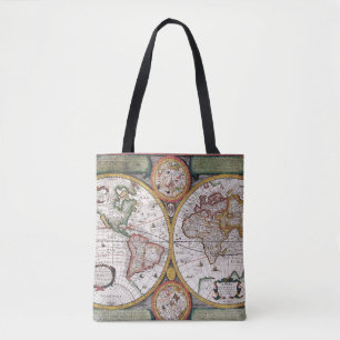 Antique Old Map Inspired (12) Tote Bag