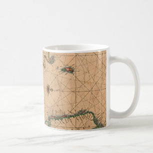 Antique Old Map Inspired (1) Coffee Mug