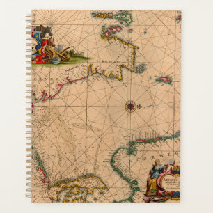 Antique Old Map Inspired (1) Planner