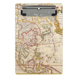 Antique Old Map Inspired (6) Mini Clipboard