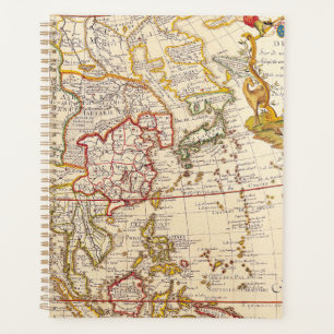 Antique Old Map Inspired (6) Planner