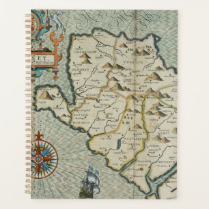 Antique Old Map Inspired (7) Planner