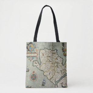 Antique Old Map Inspired (7) Tote Bag